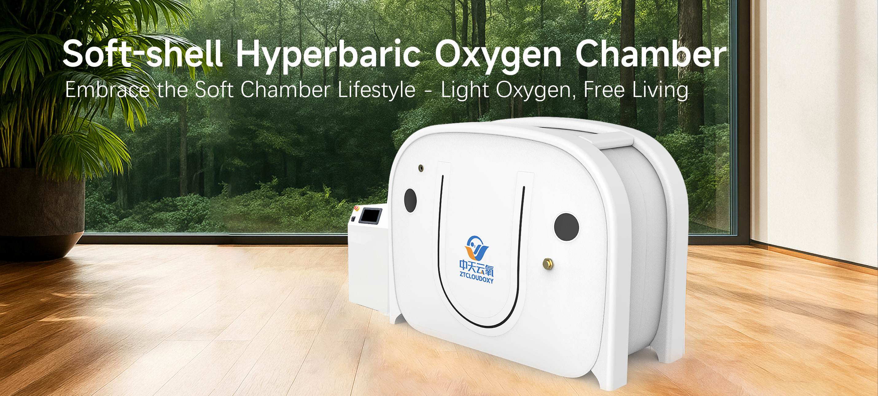 Soft-shell Hyperbaric Oxygen Chamber